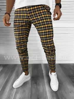 Pantaloni barbati casual in carouri B8017 49-4